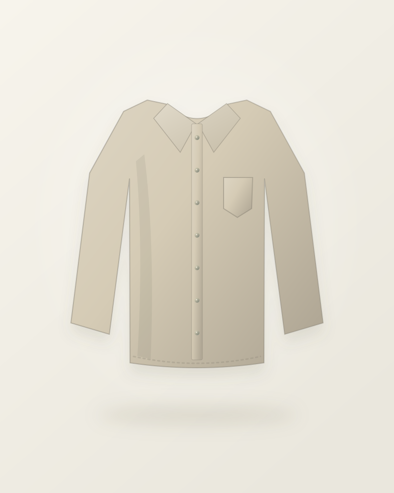 Camisa Clássica Areia