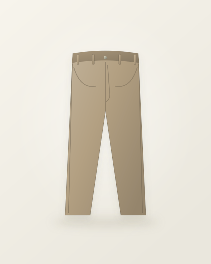 Calças Chino Camel