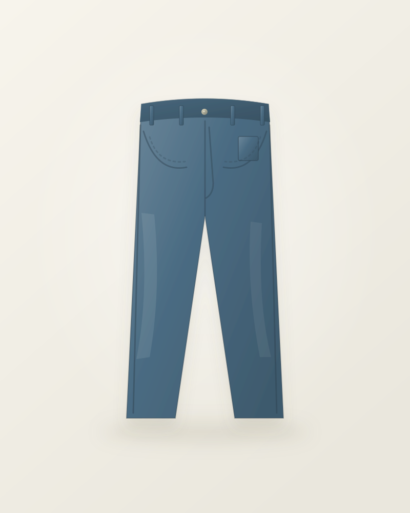 Jeans Azul Médio