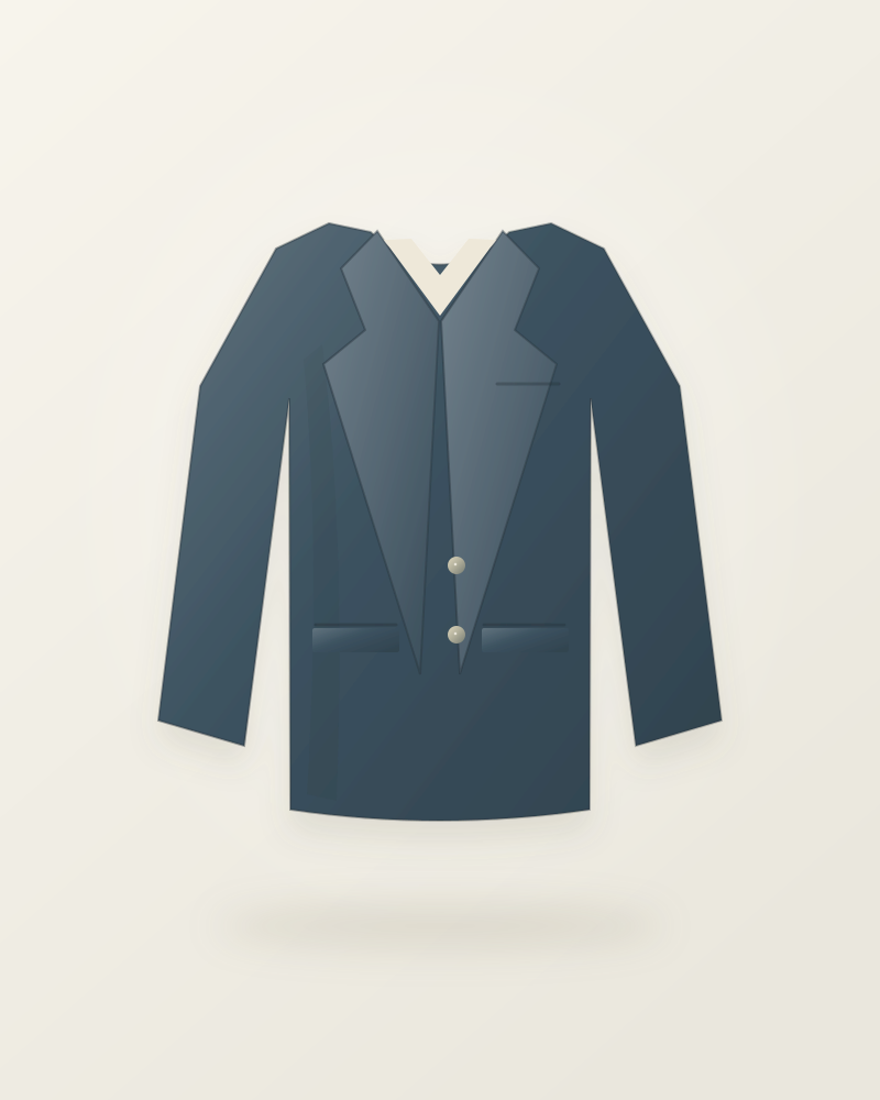 Blazer Azul Ardósia