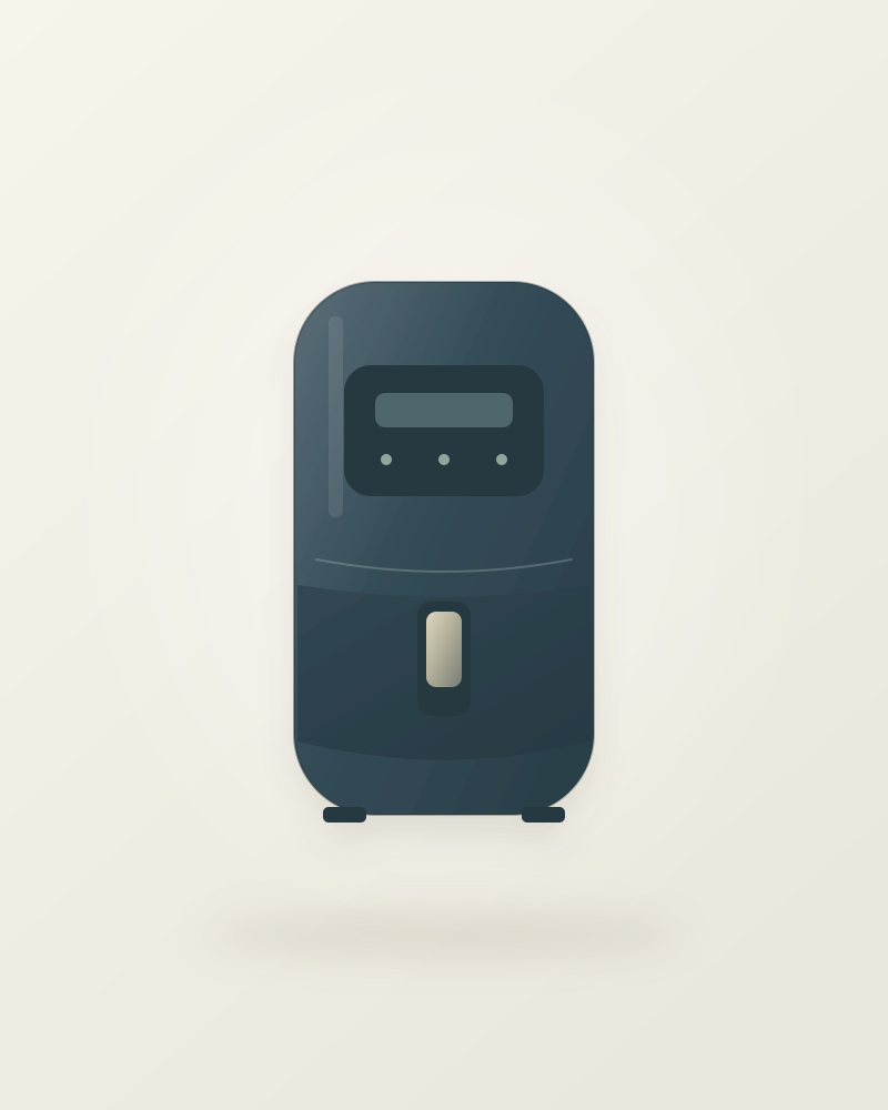 Air Fryer Azul Noite