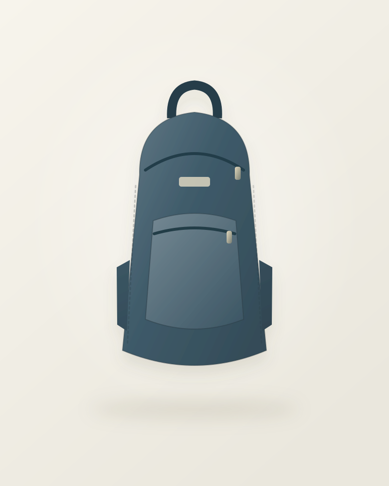 Mochila Azul